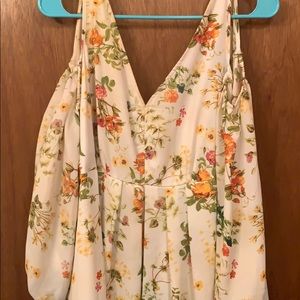 Alice in Wonderland Floral Sundress Colleen Atwood